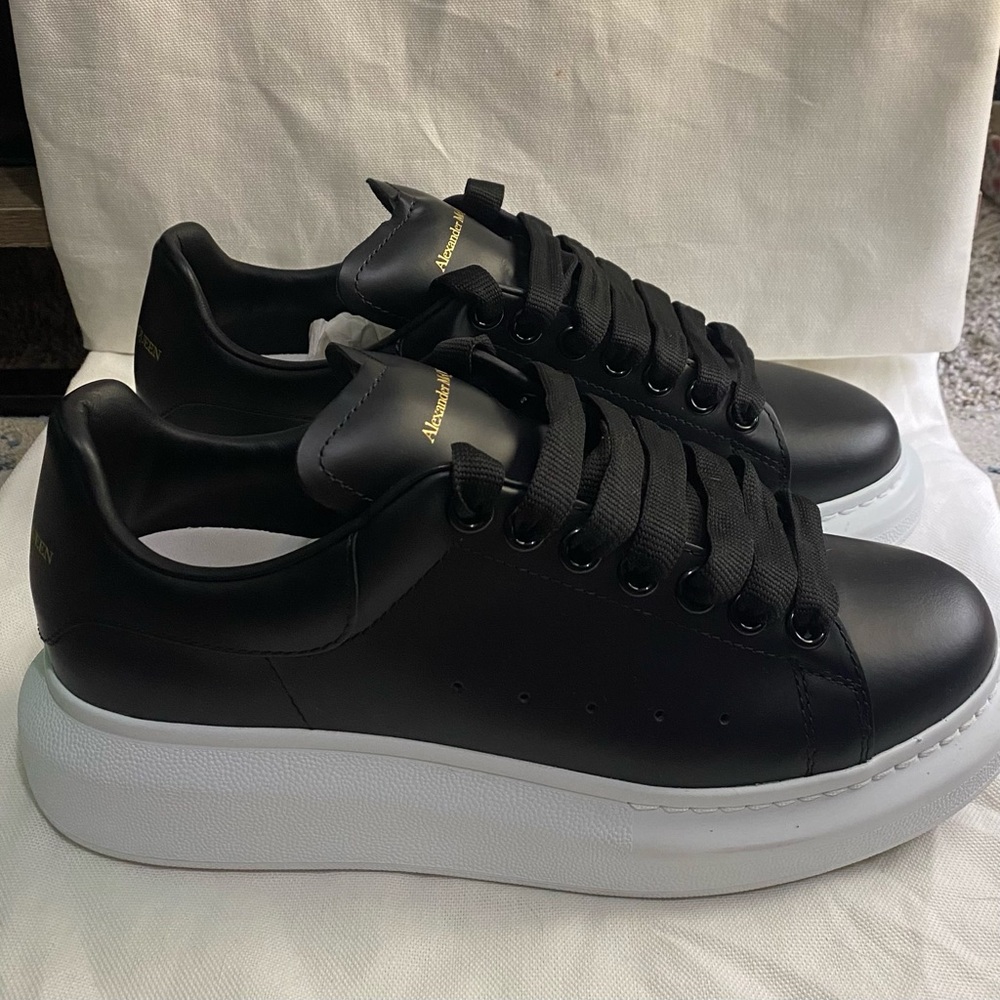 Authentic pre-owned Alexander McQueen platform sneakers